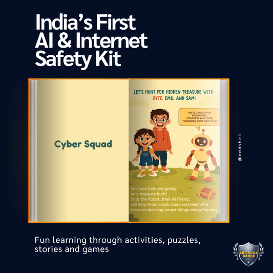 Cyber Squad - AI and Web safety kit for Kids (Age 8 - 12)