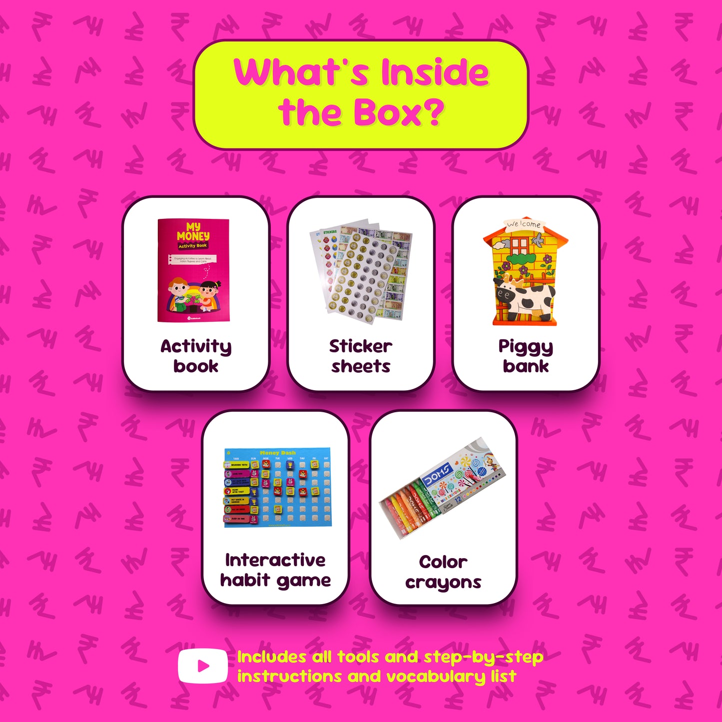 My Money - Finance Learning Kit for Kids ( 4-10 years)