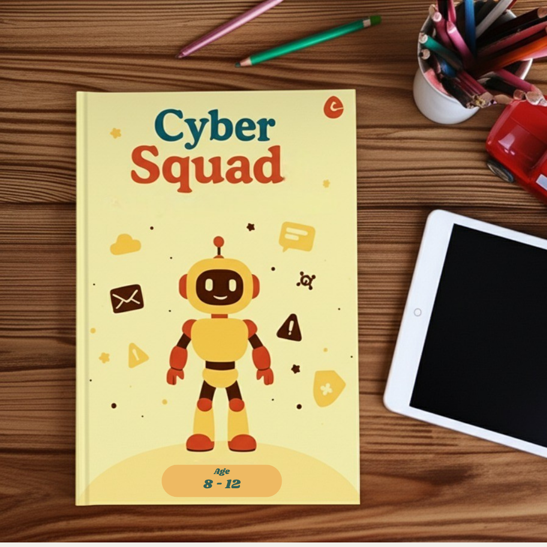 Cyber Squad -  AI and Web safety kit for Kids (Age 8 - 12)