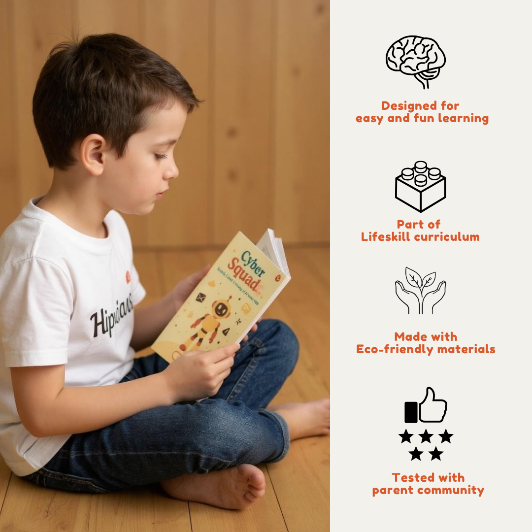 Cyber Squad -  AI and Web safety kit for Kids (Age 8 - 12)